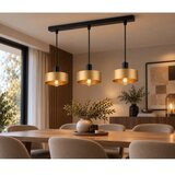  Luster na sajli HAKI 3xE27/60W/230V zlatan/crn | Eponuda.com