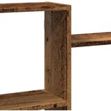 vidaXL Zidna polica boja staro drvo 159x18x65 cm konstruirano drvo | shoptok.hr