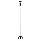 PAULMANN URail Viseća LED svjetiljka Capsule II (Topla bijela, Crna, Ø x V: 8,7 x 130 cm) | shoptok.hr