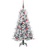 vidaXL Umetno Zložljivo Božično Drevo Zelena 120 cm PE in PVC | Shoptok.si