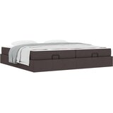  Posteljni okvir z vzmetnico z vzmetnico 2 pcs Ten blago, (5000125757) | Shoptok.si