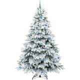  Umjetno božićno drvce s stalakom Bijelo 240 cm PE i PVC | shoptok.hr