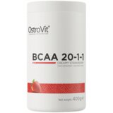 OSTROVIT BCAA 20:1:1 400 g Creamy Strawberry – Aminokiseline za regeneraciju i energiju