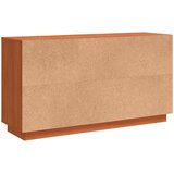  Kreveta Smeđi hrast 111 x 34 x 60 cm Čvrsto borovo drvo | shoptok.hr