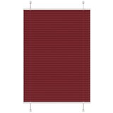 vidaXL Plisirana žaluzija Bordeaux Red 95x150 cm Širina tkanine 94,4cm | Shoptok.si