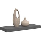 vidaXL Stenska polica visok sijaj siva 60x23,5x3,8 cm MDF, (20622852) | Shoptok.si