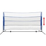  Set za Badminton s Mrežom i Lopticama 300x155 cm | shoptok.hr