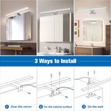 NIORSUN 15 W LED svetilka za kopalniško ogledalo - 60 cm | Shoptok.si
