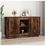  Komoda dimljeni hrast 102x35x60 cm inženirski les | Shoptok.si