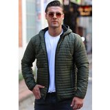 River Club Men's Khaki Lined Water And Windproof Coat. Cene