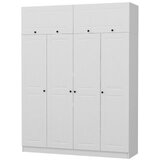 Hanah home Ormar Kale 180x235x52cm Bijeli | Eponuda.ba
