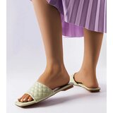 Gemre Green elegant quilted mules Labrie | shoptok.hr