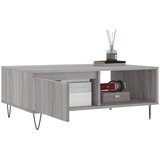  Stolić za kavu siva boja hrasta 90x60x35 cm konstruirano drvo | shoptok.hr