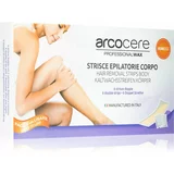 Arcocere Professional Wax voskasti depilacijski trakovi za telo za ženske 6 kos