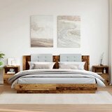  Noćni ormarići 2 kom Staro drvo 40x40x50 cm Konstruirano drvo | Eponuda.com