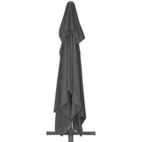  Konzolni vrtni suncobran s aluminijskom šipkom 400x300 cm antracit boje | shoptok.hr