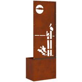  Privatnost u vrtu Rezbarija Rđa 50 x 32 x 150 cm Otporni čelik | Eponuda.com