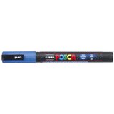Marker Uni pc-3ml Posca glitter plavi | Shoptok.si