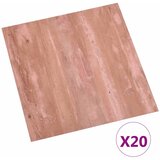  Samoljepljive Pločice za Pod 30,5 x 30,5 cm 20 pcs PVC Crvena | shoptok.hr