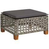  7-dijelni set vrtnih sofa sivi od poliratana Siva 55 x 55 x 36 cm | shoptok.hr