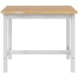  Visoki Bar Sto EKAI Bijela 112 x 70 x 91 cm Masivna borovina | shoptok.hr