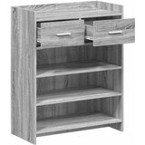  Ormar za cipele 73,5 x 36 x 92 cm Konstruirano drvo Siva Sonoma | shoptok.hr