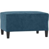  3-dijelni set sofa s jastucima plavi baršunasti | shoptok.hr