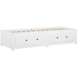  Dnevna postelja bela 90x190 cm 3FT trdna borovina, (20725500) | Shoptok.si