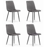  Stolica TURIN od tamnosivog baršuna x 4 | shoptok.hr