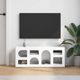 TV ormar Visoki sjaj bijela 100 x 35 x 40 cm Konstruirano drvo | shoptok.hr