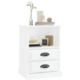  Noćni ormarići 2 kom visoki sjaj bijeli 43x36x60 cm | Eponuda.com