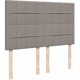  Krevet s oprugama i madracem smeđesivi 160x200 cm tkanina | shoptok.hr