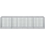  Gabion s žicom debljine 3,5 mm i mrežom 5x2,5 cm 400x100x100 cm | shoptok.hr