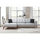 Atelier Del Sofa Svetlo modra raztegljiva kotna sedežna garnitura (levi kot) Montana &ndash; cene