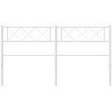  Metalno zamjensko uzglavlje bijelo 150 cm | shoptok.hr