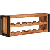  Stalak za vino Smeđa 120 x 45 x 33 cm Čvrsto drvo akacije | shoptok.hr