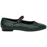 PAEZ Balerinke Ballet Flats Microfiber Napa W - Pine Zelena Cene