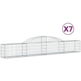  Lučne gabionske košare 7 kom 300x30x40/60 cm pocinčano željezo | shoptok.hr