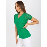 RUE PARIS Blouse-RV-BZ-7986.74-green | Shoptok.si