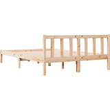  Dugi okvir kreveta bez madraca 160 x 210 cm masivna borovina | shoptok.hr