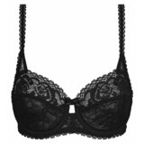 DIM PLAYTEX UNDERWIRE BALCONETTE BRA - Women's lace bra with underwire - black | Eponuda.ba