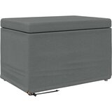  Stolica Tamno siva 61 x 41 x 40 cm Tkanina i konstruirano drvo | shoptok.hr