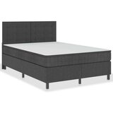  Boxspring postelja temno siva iz blaga 140x200 cm, (20647366) | Shoptok.si