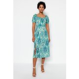 Trendyol Dress - Green - A-line Cene