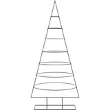  | Metalna božićna jelka | 210 cm Čelik s praškastim premazom | shoptok.hr