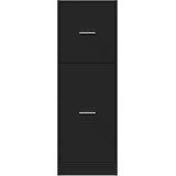 Ormarić za lijekove crni 40x41x118 cm konstruirano drvo | shoptok.hr