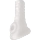 PerfectFIT Breeder - otvoreni omotač penisa (10 cm) - mliječno bijeli | shoptok.hr