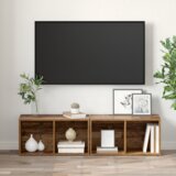 vidaXL Komplet TV omaric 2 pcs Star les 37 x 35 x 107 cm | Shoptok.si