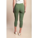 Fenzy Uske Capri Hlače Većih Veličina, Maslinaste Boje | shoptok.hr
