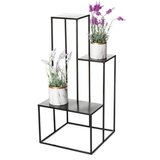  Stalak za cveće KASKADA 85 x 40 cm, crni | Eponuda.com